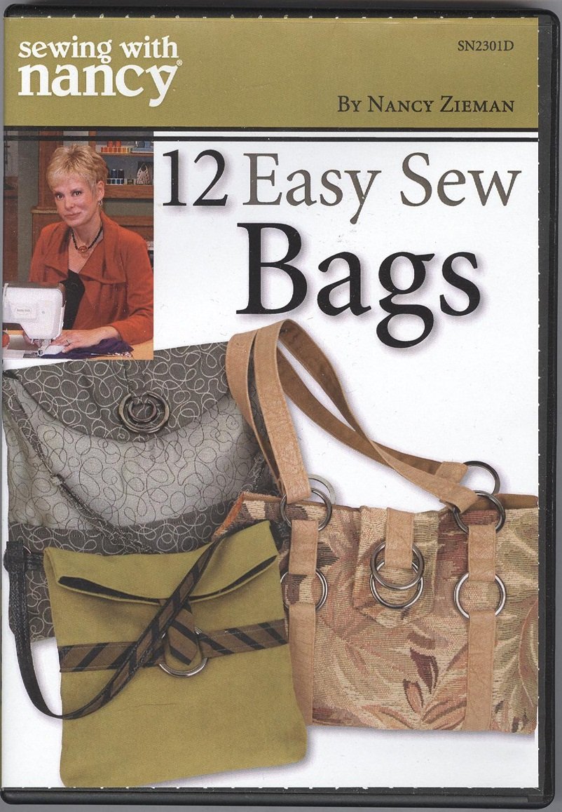 Sewing with Nancy Zieman 12 Easy Sew Bags DVD Movies & TV