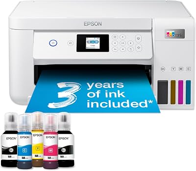 Epson EcoTank ET-2856 A4 Printer Wi-Fi Ink Tank Double Sided Printing