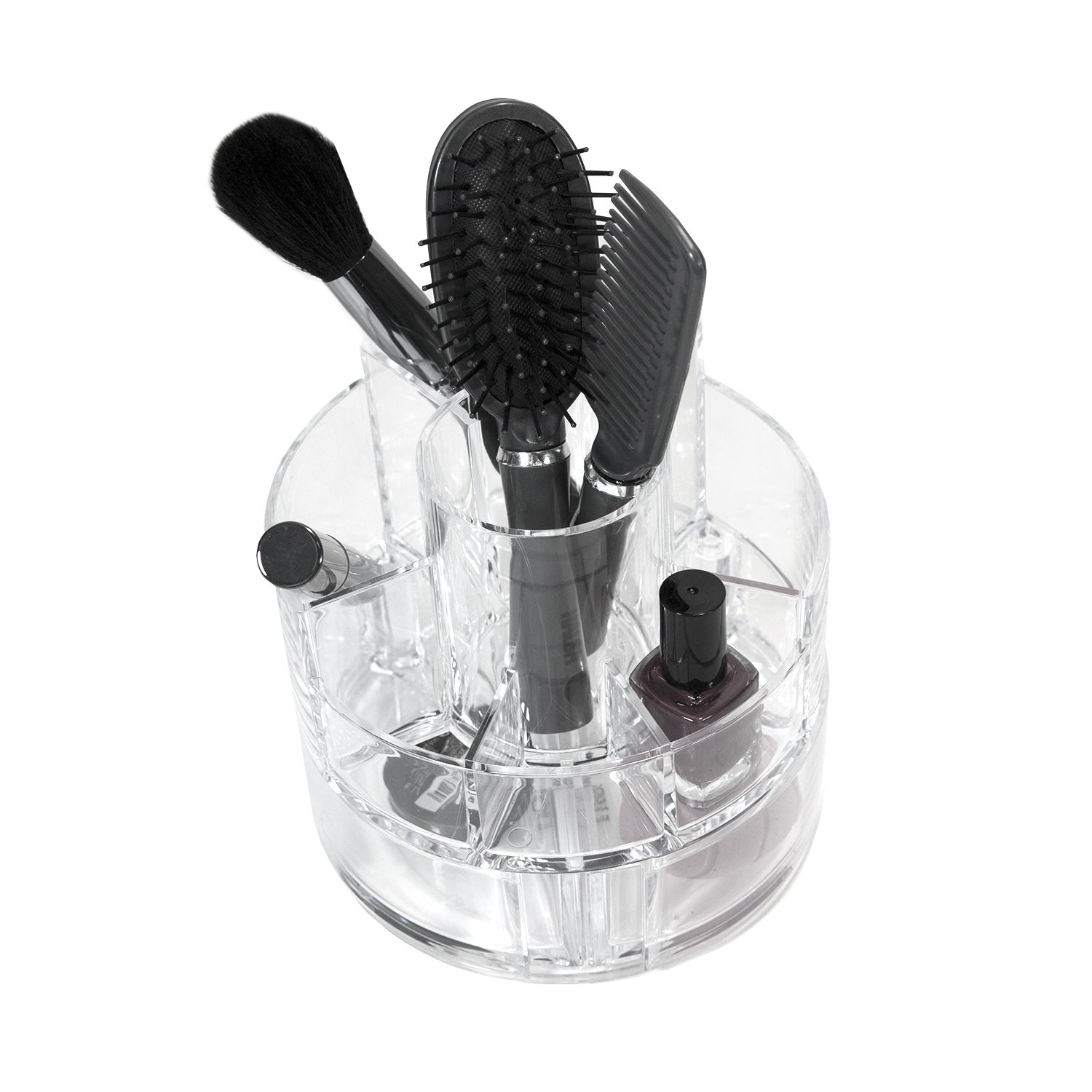 Amazon Com Soho Expandable Cylinder Vanity Acrylic Organizer Expandable Vanity Beauty