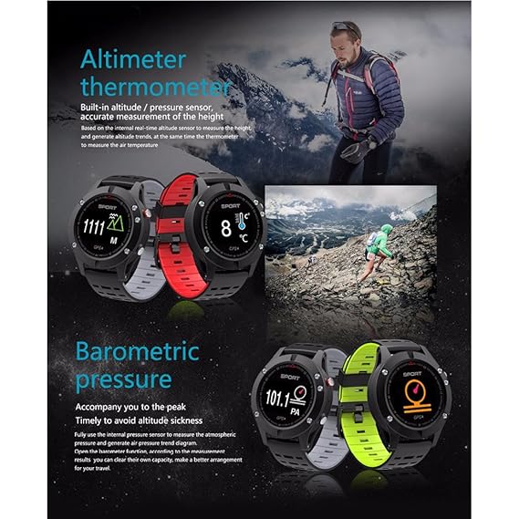Amazon.com: F5 GPS Smart watch Altimeter Barometer ...