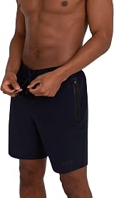 TCA Elite Running Shorts Men with Zip Pockets Asphalt S view 2