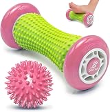 Beenax Foot Massage Roller and Spiky Ball Set for Foot Relief
