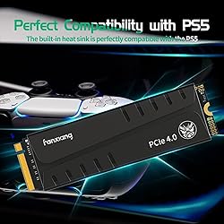 fanxiang S770 1TB NVMe M.2 SSD for PS5 - with