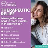 IntimateRose Pelvic Wand - Trigger Point Massager, BPA-Free, Non-Vibration view 2