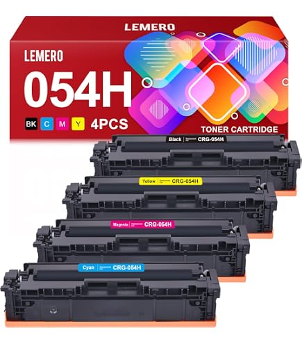 Amazon.com: Canon TON 054 H - mit hoher Kapazität - Schwarz