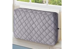 COSFLY Indoor Air Conditioner Cover AC Units Covers for Inside 25 x 18 x 3.5 Inches (L x H x D)