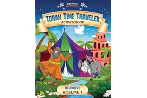 Torah Time Traveler Activity Book for Beginners (Volume 1): Genesis 1 - Genesis 22