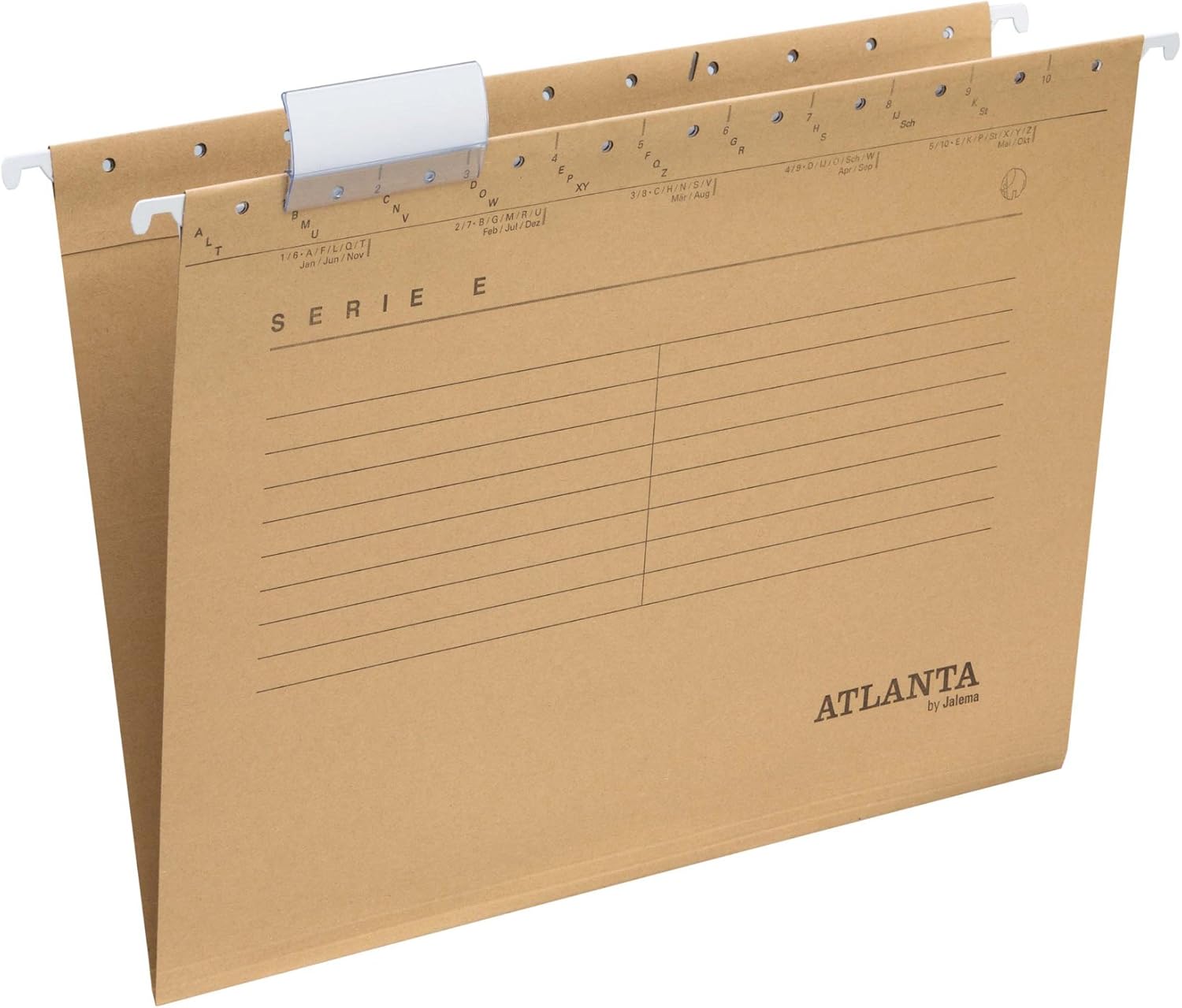 25 Chemises Suspendues DEFI Flex A4 Kraft - Classement Archivage Fond Renforcé