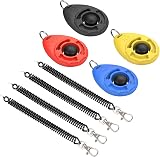 Diyife Dog Clicker 4 Pack Multicolor Training Clickers with Wrist Strap view 7