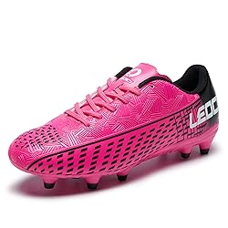 LEOCI Soccer Cleats for Women's and Men's Outdoor