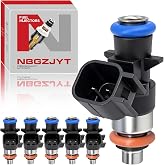 NBGZJYT 6Pcs Fuel Injectors 5281427AA Compatible with Chrysler Dodge Jeep | Fits Pacifica 2017-2021,Voyager 2020-2021,Ram 1500 2019-2022,Durango 2018-2021,Gladiator 2020-2021,Grand Cherokee 2018-2021