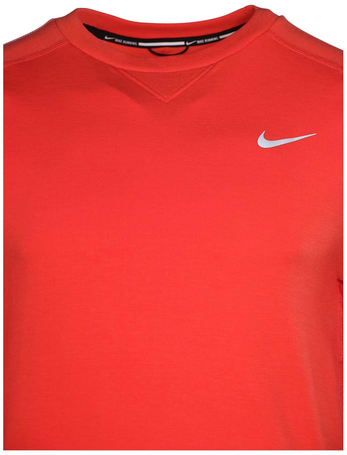 orange running shirt