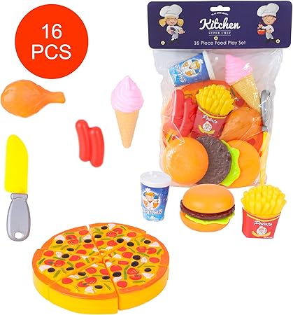 fake food play sets
