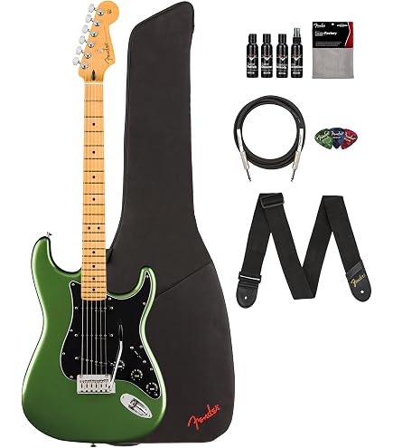 Amazon.com: Fender Player II Telecaster - Birch Green Bundle with