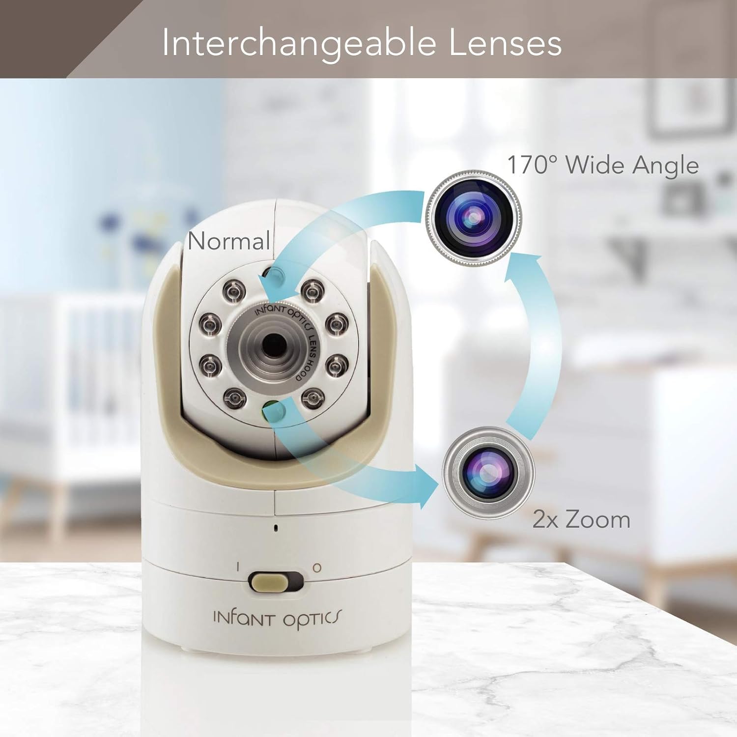 infant optics monitor range