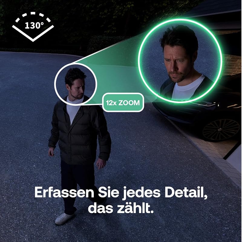 Essential 3 HD Akku Überwachungskamera Aussen & Solar, 2-Kamera-Set