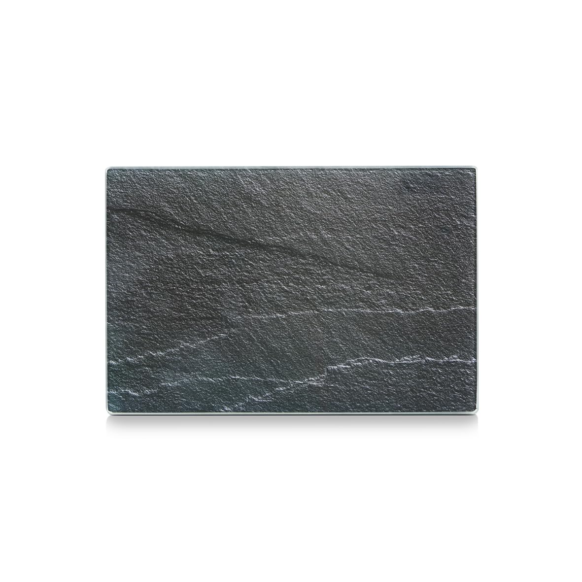 Zeller "Slate Glass Cutting Plate, Anthracite, 30 x 20 cm