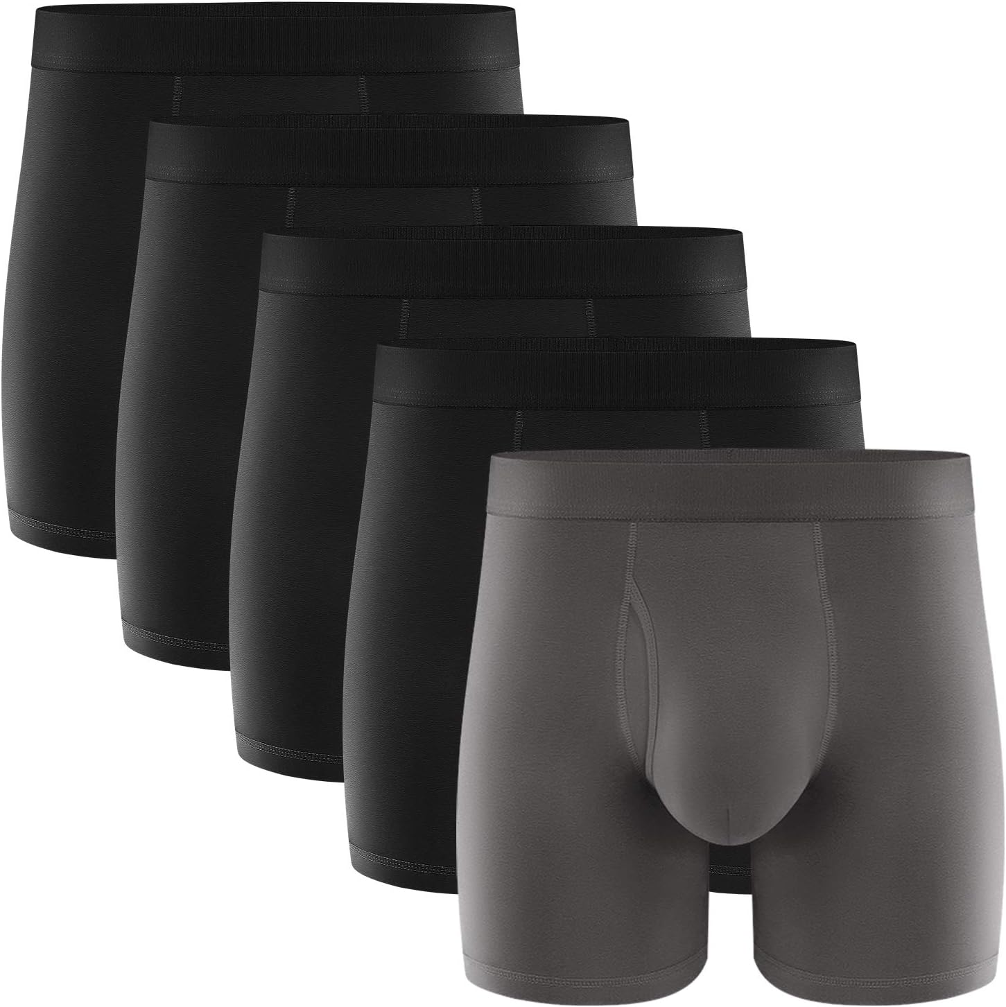 Mens Boxer Briefs No Ride-up Cotton Underwear Men Pack Assorted Colours Mens Underwear S M L XL XXL