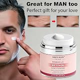 SEFUSON Retinol Moisturizer 2.5% 50ml Anti Aging Eye Face Cream Vitamin E view 8