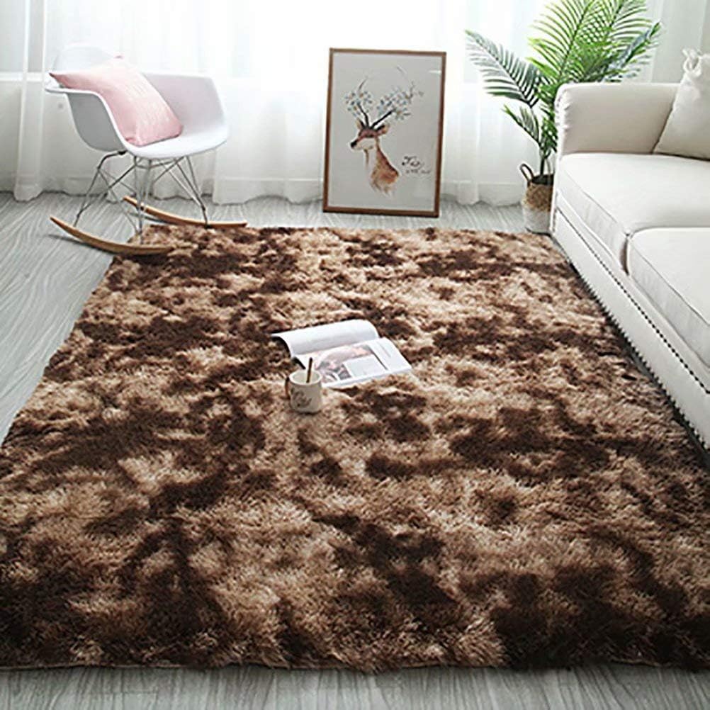 Haoye Area Carpets, Fluffy carpet, Modern Luxurious Home Decor Washable