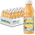 Tropicana 100% Pineapple Peach Mango Juice, Single Serve, 10 Fl Oz Bottles (Pack of 24) - Real Fruit Juice, Vitamin C, B & E Rich, No Added Sugars, No Artificial Flavors