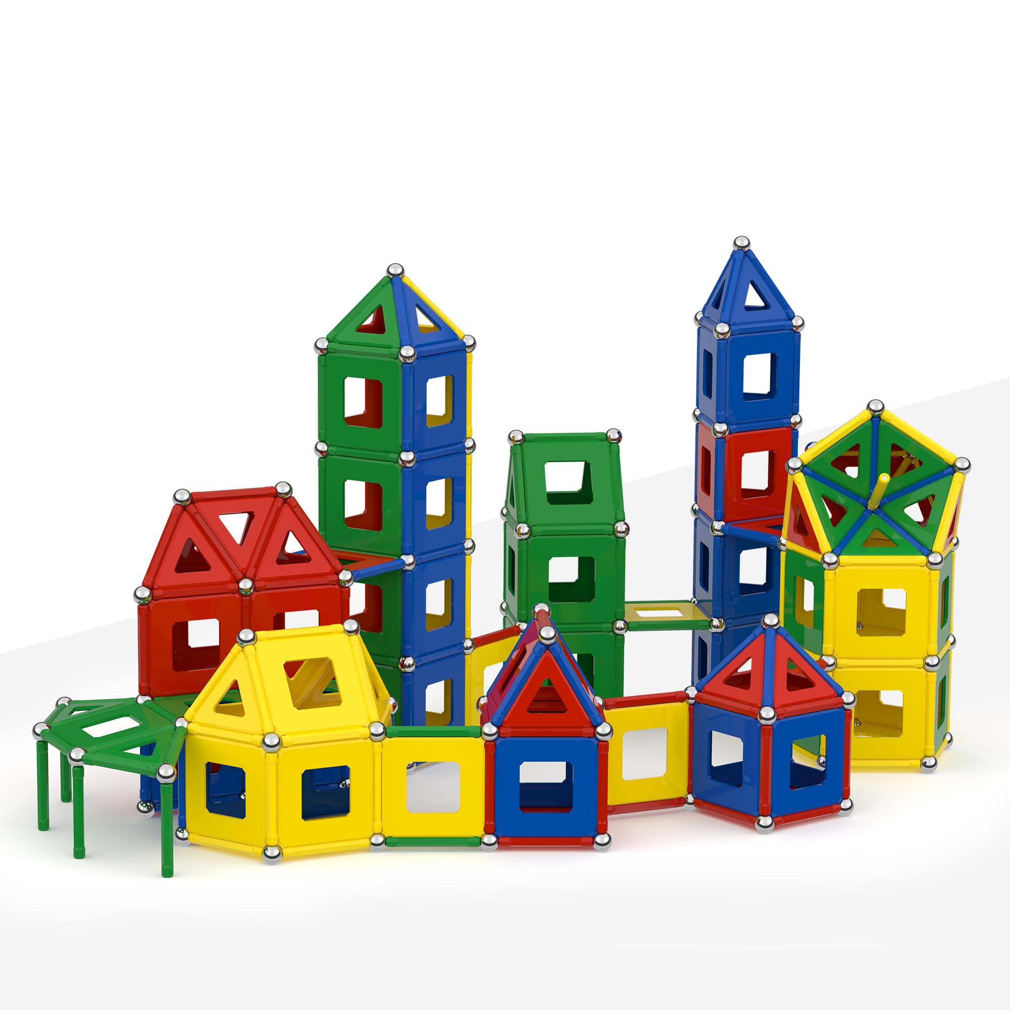 Geomag Education - Magnetic Bar Toy - Geometry Lab Green Medium