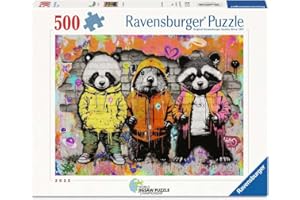Ravensburger Furry Friends 500 Piece Jigsaw Puzzle – Cozy Pet Filled Scene, Charming Challenge for Adults & Families
