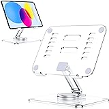 CreaDream Acrylic Tablet Stand Holder with 360