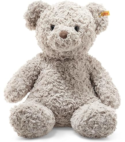 Amazon.com: Steiff Teddy Bear Mama, Beige, Premium Stuffed Animal