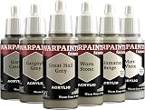 The Army Painter Warpaints Fanatic Flexible Triad Warm Greys & White 6 x 18 ml