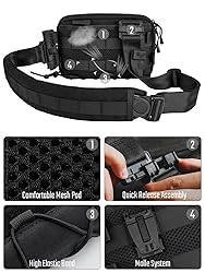 TACTICAL_GEEK Crossbody Shoulder Bag, Nylon