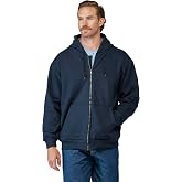 Bulwark FR Men's Flame Resistant Navy Thermal Lined Zip-front Hooded Sweatshirt