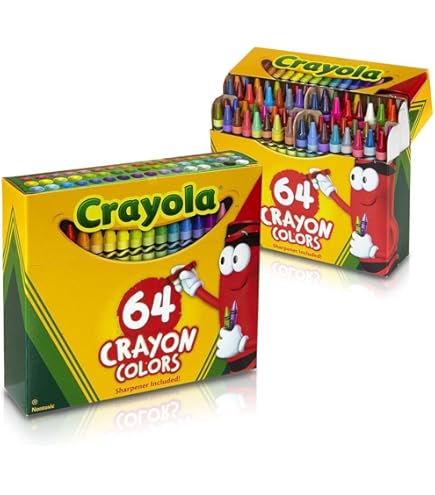 Crayones Crayola, Colores Surtidos, Paquete con 48 piezas