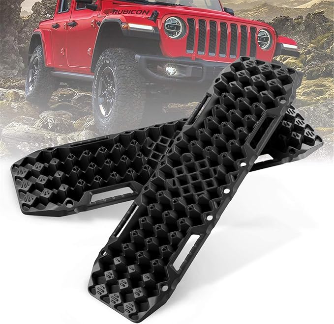 BUNKER INDUST OffRoad Traction Boards with Jack Lift Base, 1 Pair