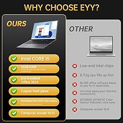 EYY 16" Laptop Computer Intel Core i5