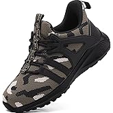 YOLARK Boys Girls Sneakers for Kids Non-Slip Tennis Shoes Fashion Lightweight Breathable Running Sport Athletic