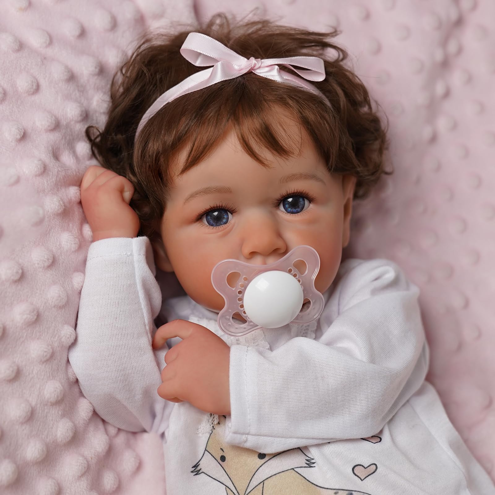 BABESIDE Baby Dolls Girl – 20 Inch Lifelike Handmade Silicone Baby Doll, Real Life Baby Doll with Accessories, Gift for Girls Age 3+ Pretend Play & Collection