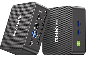 GMKtec G3 Pro Mini PC, Intel Core i3-10110U (Beats 4300U/N150) 16GB DDR4 (Dual Channel) 512GB PCIe M.2 SSD, Desktop Computer 