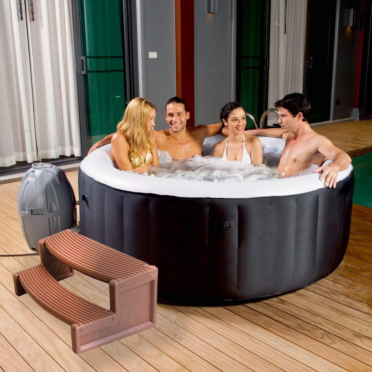 Confer Plastics Handi-Step Spa Step, Portabella: Garden & Outdoor