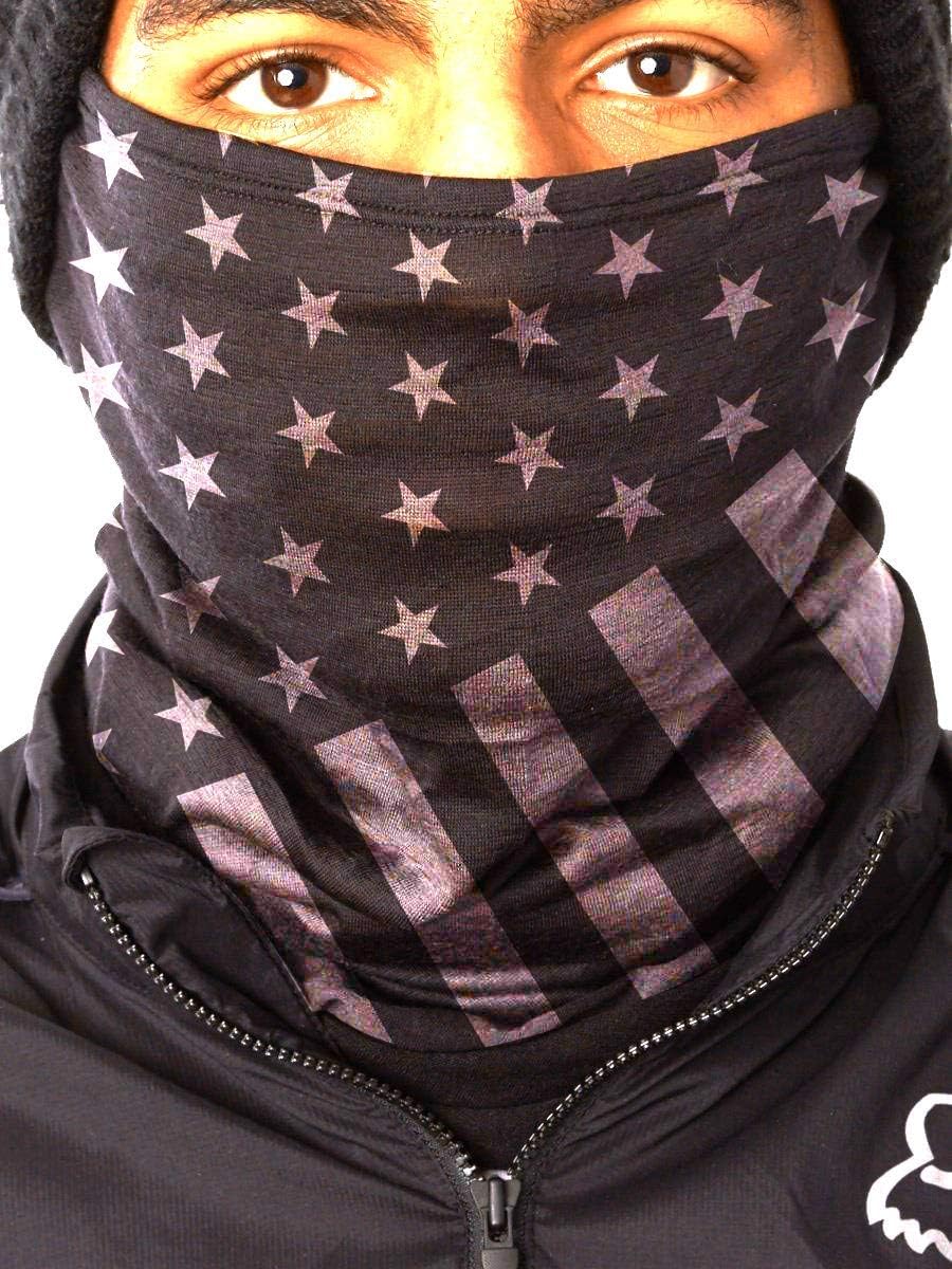 13-In-1 Multifunctional Headwear: Sports Headband For Men And Women, Comfortable And Versatile Bandanna, Warm Seamless Protective Scarf - Neck Gaiter, Face Mask, Helmet Liner (Black Ops I)