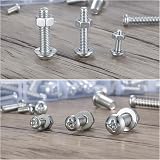 Vwoqiy 380Pcs Pan Head Screws Nuts Washers Set M3 M4 M5 Galvanized view 6