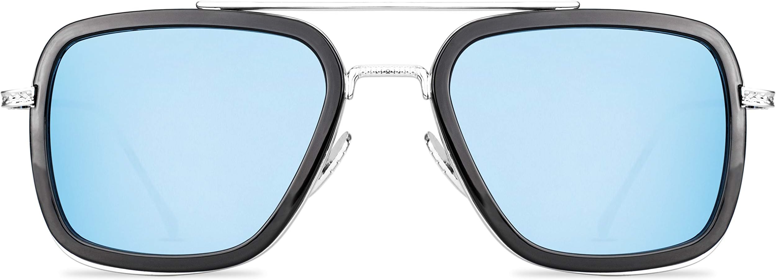 Vintage Square Sunglasses for Men Women Gold Frame Designer Classic Sunglasses