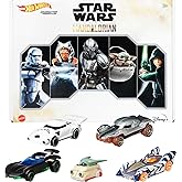​Hot Wheels Star Wars The Mandalorian Character Car 5-Pack