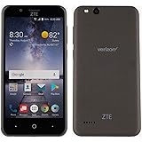 ZTE VZW-Z839PP Blade Vantage 5 16GB 1.1GHz 2GB Prepaid LTE Verizon Smartphone, Black, Carrier Locked to Verizon Prepaid