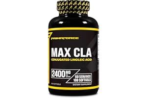 Primaforce CLA 2400 mg per Serving (180 softgels) - Max CLA - for Men and Women, Non-Stimulating, GMO Free & Gluten Free