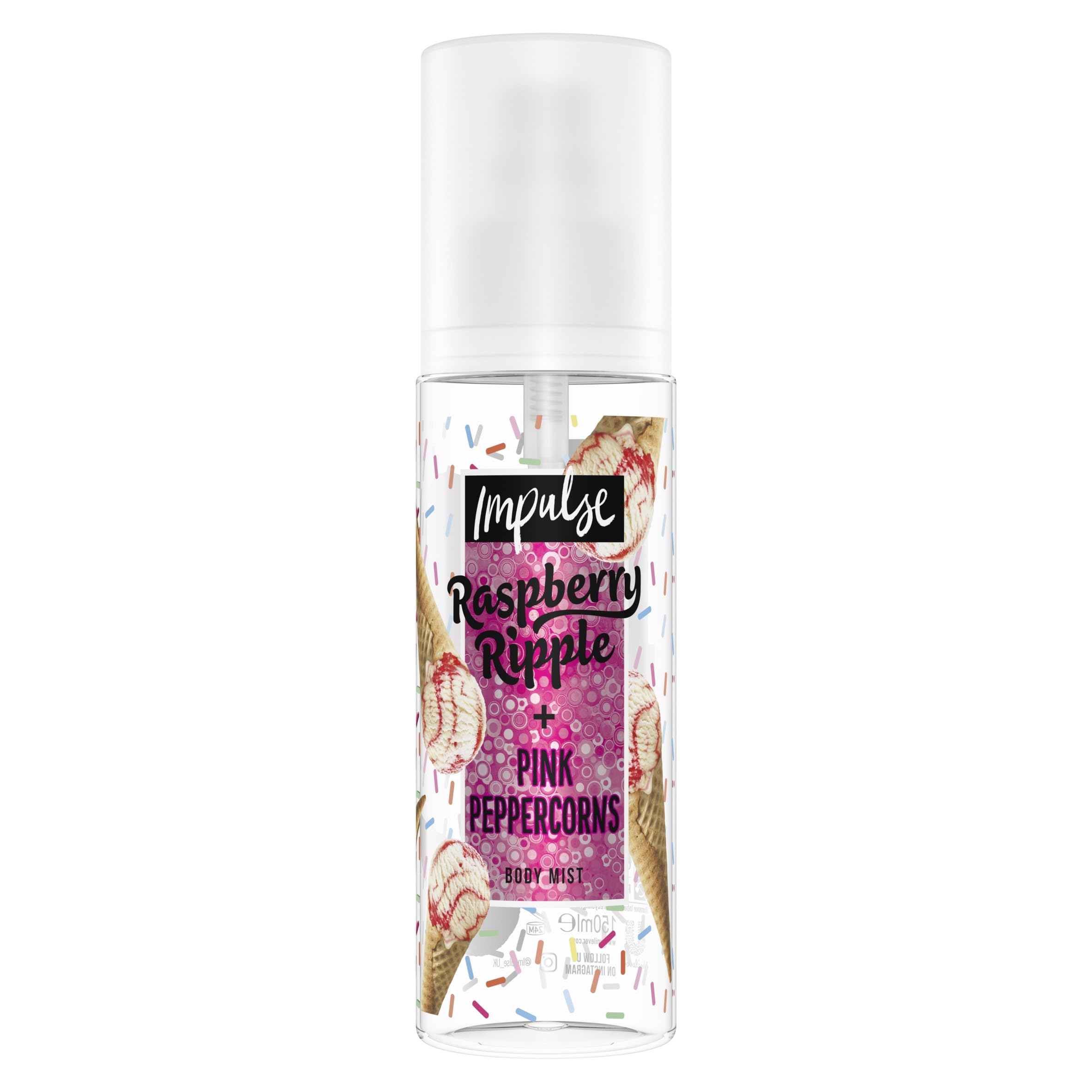 AFH Impulse Raspberry Ripple and Pink Peppercorns Body Mist