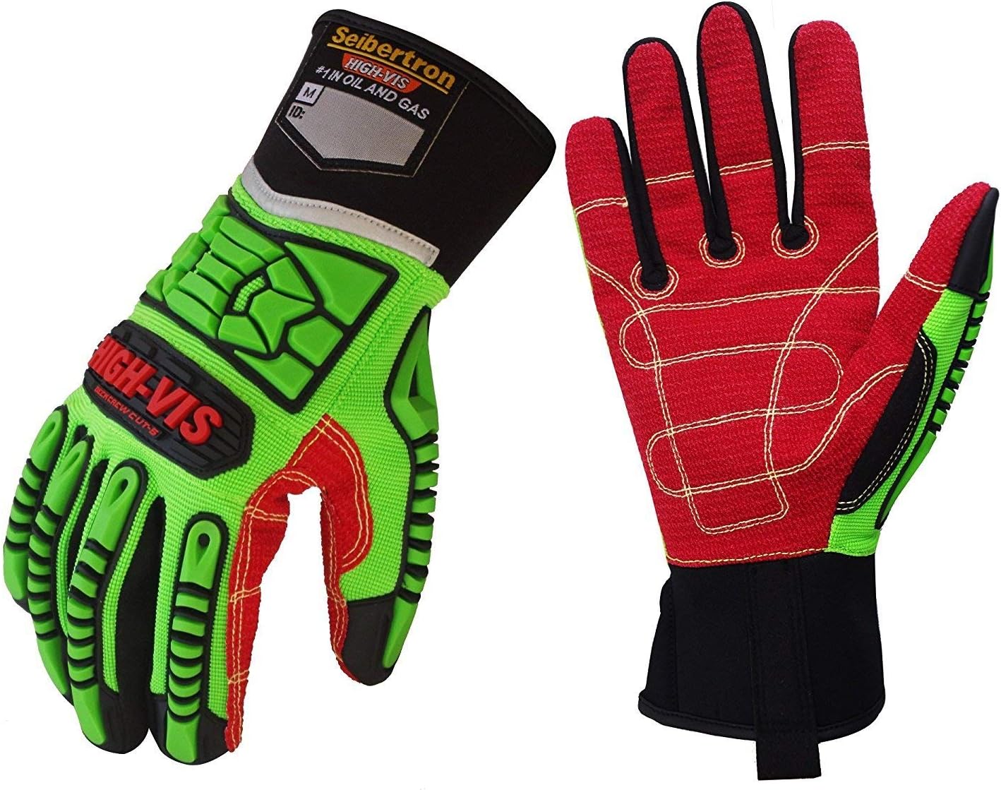 Seibertron HIGHVIS HDC5 Level 5 Cut Resistant Deckhand Gloves High Performance Protection Seibertron HIGHVIS HDC5 Level 5 Cut Resistant Deckhand Gloves High Performance Protection