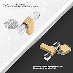 Peaha Kitchen Hardware Brushed Brass