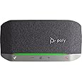 Poly - Sync 20+ Bluetooth Speakerphone - Personal Portable Speakerphone - Noise & Echo Reduction - USB-A Bluetooth Adapter - Compatible to Connect to Your PC/Mac/Cell Phone - Works with Teams, Zoom