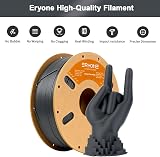 ERYONE PETG Carbon Fiber Filament 1.75mm 1kg Dark Grey 2.2lbs view 2